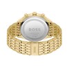 Thumbnail Image 3 of Men's Hugo Boss Gregor Chronograph Brushed Gold-Tone IP Watch with Black Dial (Model: 1514051)