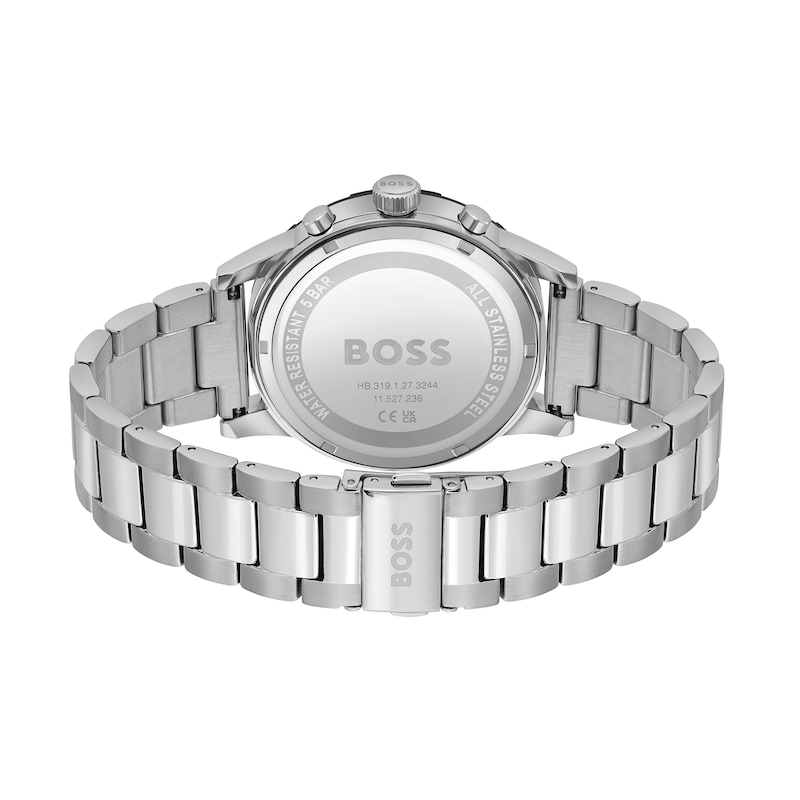 Men's Hugo Boss Solgrade Chronograph Watch with Black Dial (Model: 1514032)|Peoples Jewellers