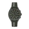 Thumbnail Image 1 of Men's Hugo Boss Velocity Green Silicone Strap Chronograph Watch with Green Dial (Model: 1514060)