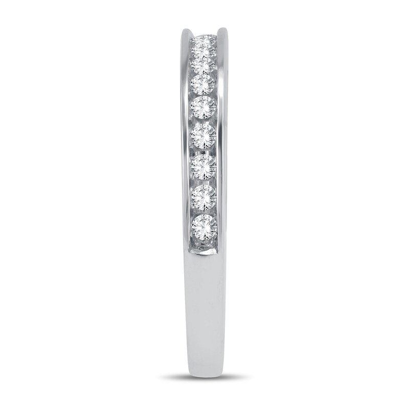0.69 CT. T.W. Princess-Cut Diamond Engagement Ring in 14K White Gold (I/I2)