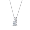 Thumbnail Image 2 of 0.40 CT. Certified Lab-Grown Diamond Solitaire Pendant in 10K White Gold (I/SI2)