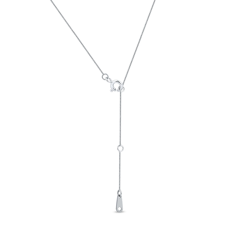 Main Image 4 of 0.40 CT. Certified Lab-Grown Diamond Solitaire Pendant in 10K White Gold (I/SI2)