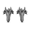 Thumbnail Image 2 of Enchanted Disney Villains Maleficent 0.085 CT. T.W. Black Diamond Dragon Stud Earrings in Black Sterling Silver