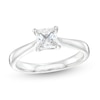 Thumbnail Image 1 of 1.00 CT. GIA-Graded Princess-Cut Diamond Solitaire Engagement Ring in 14K White Gold (F/SI2)