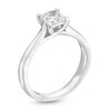 Thumbnail Image 3 of 1.00 CT. GIA-Graded Princess-Cut Diamond Solitaire Engagement Ring in 14K White Gold (F/SI2)