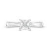 Thumbnail Image 4 of 1.00 CT. GIA-Graded Princess-Cut Diamond Solitaire Engagement Ring in 14K White Gold (F/SI2)