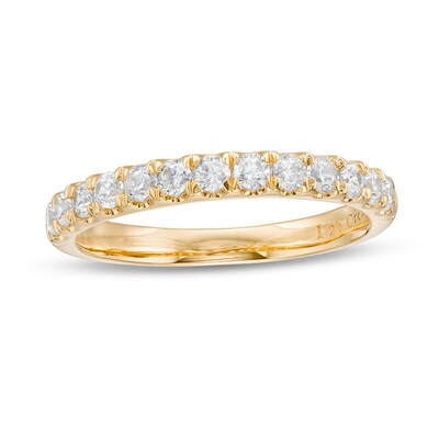Previously Owned - 0.50 CT. T.W. Lab-Created Diamond Anniversary Band in 14K Gold (F/SI2)