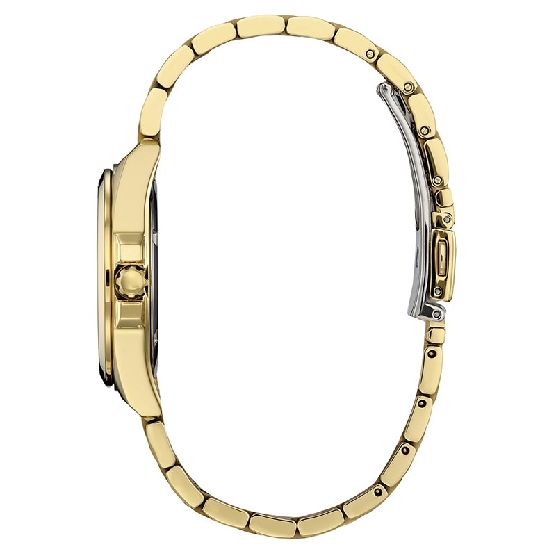 Ladies' Citizen Eco-Drive® Classic Gold-Tone IP Watch with Champagne Dial (Model: EO1222-50P)