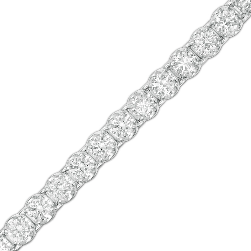 12.00 CT. T.W. Diamond Tennis Bracelet in 14K White Gold (I/I2)|Peoples Jewellers