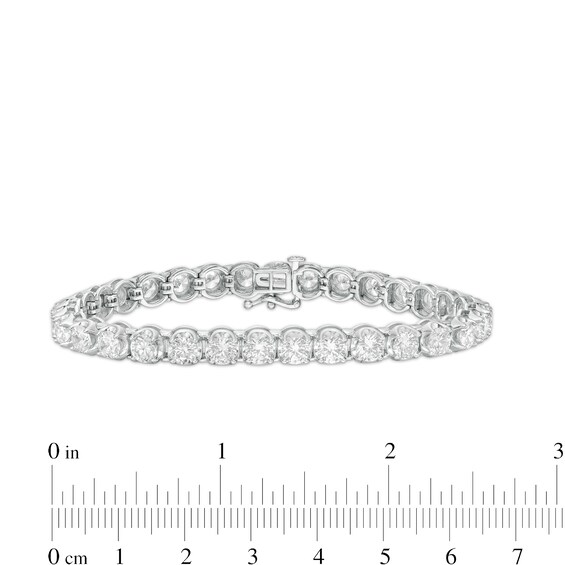 12.00 CT. T.W. Diamond Tennis Bracelet in 14K White Gold (I/I2)