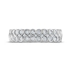 Thumbnail Image 3 of Every Moment Collection 0.45 CT. T.W. Diamond Double Row Infinity Ring in 14K White Gold