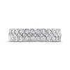 Thumbnail Image 4 of Every Moment Collection 0.45 CT. T.W. Diamond Double Row Infinity Ring in 14K White Gold