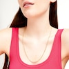 Thumbnail Image 2 of 3.0mm Glitter Rope Chain Necklace in Solid 10K Gold - 24"