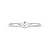 Thumbnail Image 3 of 0.48 CT. Marquise Diamond Sideways Solitaire Ring in 14K White Gold (I/I2)