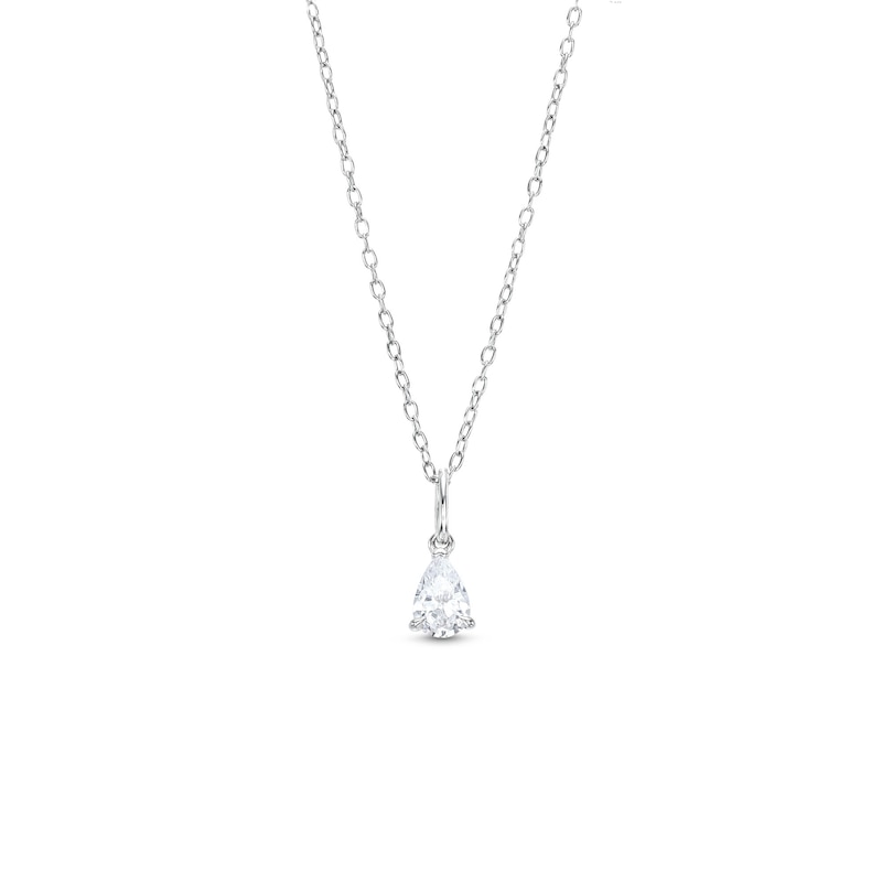 0.48 CT. Pear-Shaped Diamond Solitaire Pendant in 14K Gold (I/I2