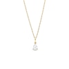 Thumbnail Image 1 of 0.48 CT. Pear-Shaped Diamond Solitaire Pendant in 14K Gold (I/I2)