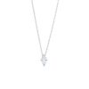 Thumbnail Image 1 of 0.48 CT. Marquise Diamond Solitaire Pendant in 14K White Gold (I/I2)