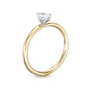 Thumbnail Image 3 of 0.48 CT. Pear-Shaped Diamond Solitaire Ring in 14K Two-Tone Gold (I/I2)