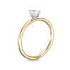 Thumbnail Image 2 of 0.48 CT. Pear-Shaped Diamond Solitaire Ring in 14K Two-Tone Gold (I/I2)