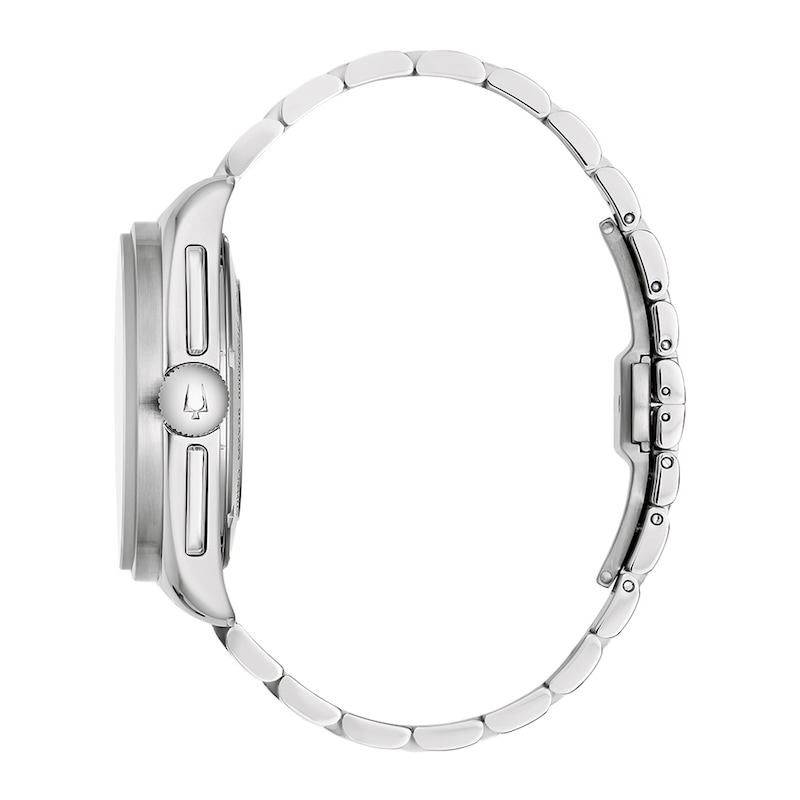 Main Image 4 of Men's Bulova Archive Series Lunar Pilot Interchangeable Strap Chronograph Watch with Black Dial (Model: 96K111)