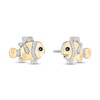 Thumbnail Image 1 of Disney Treasures Finding Nemo 0.065 CT. T.W. Diamond Stud Earrings in Sterling Silver and 10K Gold