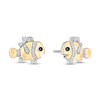 Thumbnail Image 1 of Disney Treasures Finding Nemo 0.065 CT. T.W. Diamond Stud Earrings in Sterling Silver and 10K Gold