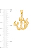 Thumbnail Image 2 of Diamond-Cut Allah Charm in 10K Gold