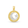 Thumbnail Image 1 of Ramadan Crescent Moon and Star Islam Charm in 10K Gold