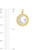 Thumbnail Image 2 of Ramadan Crescent Moon and Star Islam Charm in 10K Gold