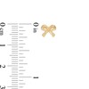 Thumbnail Image 2 of Child's Bow Stud Earrings in 14K Gold