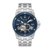 Thumbnail Image 1 of Men's Bulova Marine Star Automatic Watch with Textured Blue Dial (Model: 98A302)