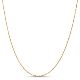 1.3mm Rope Chain Necklace in 18K Gold - 16&quot;