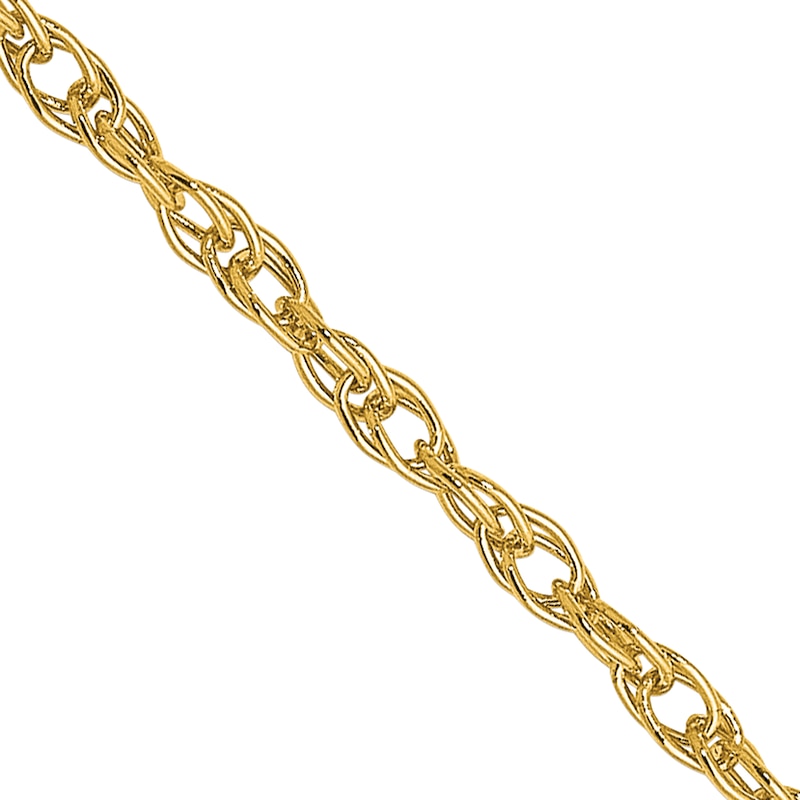 1.3mm Rope Chain Necklace in 18K Gold - 20"