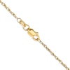 Thumbnail Image 3 of 1.3mm Rope Chain Necklace in 18K Gold - 20"