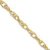 Thumbnail Image 2 of 1.3mm Rope Chain Necklace in 18K Gold - 24"