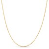 Thumbnail Image 1 of 1.1mm Singapore Chain Necklace in 18K Gold - 16"