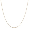 1.0mm Diamond-Cut Spiga Chain Necklace in 18K Gold