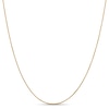 Thumbnail Image 1 of 1.0mm Diamond-Cut Spiga Chain Necklace in 18K Gold - 18"