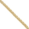 Thumbnail Image 1 of 1.0mm Diamond-Cut Spiga Chain Necklace in 18K Gold - 18"