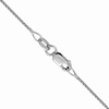 Thumbnail Image 2 of 1.0mm Diamond-Cut Spiga Chain Necklace in 18K White Gold - 18"