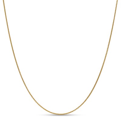 1.15mm Diamond-Cut Cable Chain Necklace in 18K Gold