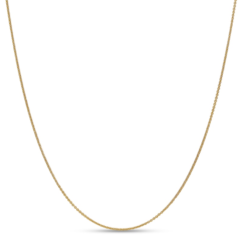 1.15mm Diamond-Cut Cable Chain Necklace in 18K Gold