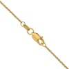 Thumbnail Image 3 of 1.15mm Diamond-Cut Cable Chain Necklace in 18K Gold - 16"