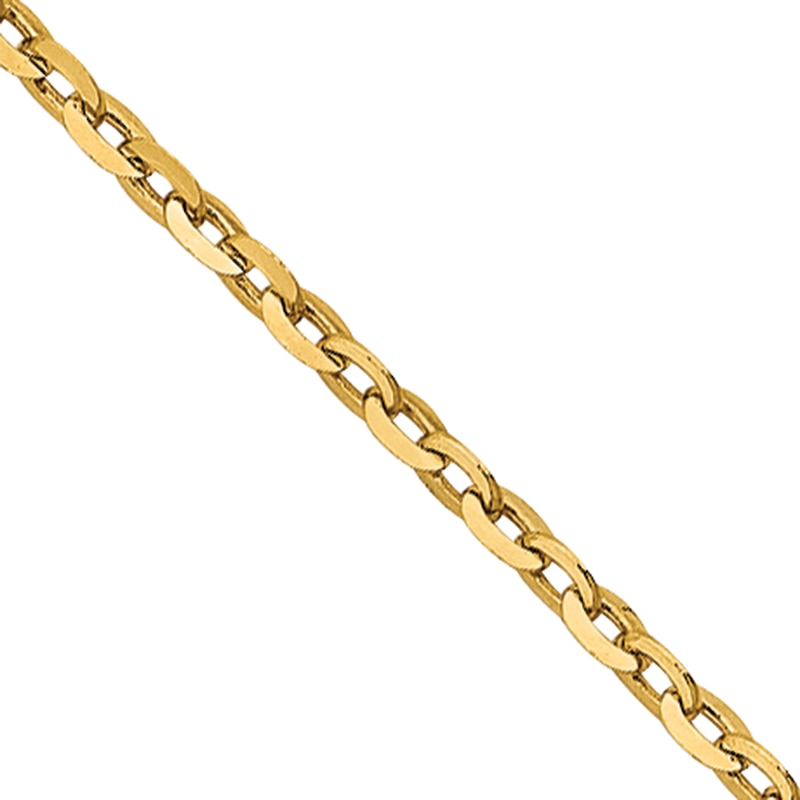 1.15mm Diamond-Cut Cable Chain Necklace in 18K Gold - 18"
