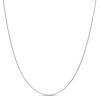 Thumbnail Image 1 of 1.15mm Diamond-Cut Cable Chain Necklace in 18K White Gold - 20"