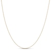 Thumbnail Image 1 of 0.7mm Box Chain Necklace in 18K Gold - 16"