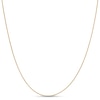 Thumbnail Image 1 of 0.9mm Box Chain Necklace in 18K Gold - 20"