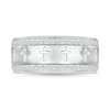 Thumbnail Image 3 of 0.45 CT. T.W. Diamond Edge Cross Ring in 10K White Gold