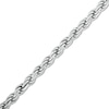 Thumbnail Image 1 of Men’s 4.0mm Rope Chain Bracelet in Solid Sterling Silver  - 8.5"