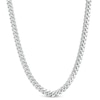 Thumbnail Image 1 of 5.3mm Cuban Curb Chain Necklace in Solid Sterling Silver  - 22"